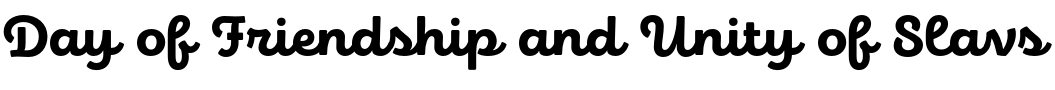 Text sample of font Eldwin Script Heavy