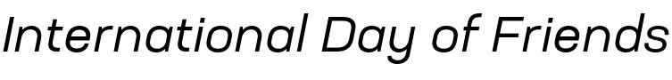 Text sample of font Neusa Next Pro Wide Italic