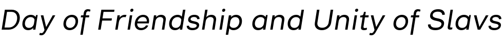 Text sample of Ukrainian font Inerta Italic