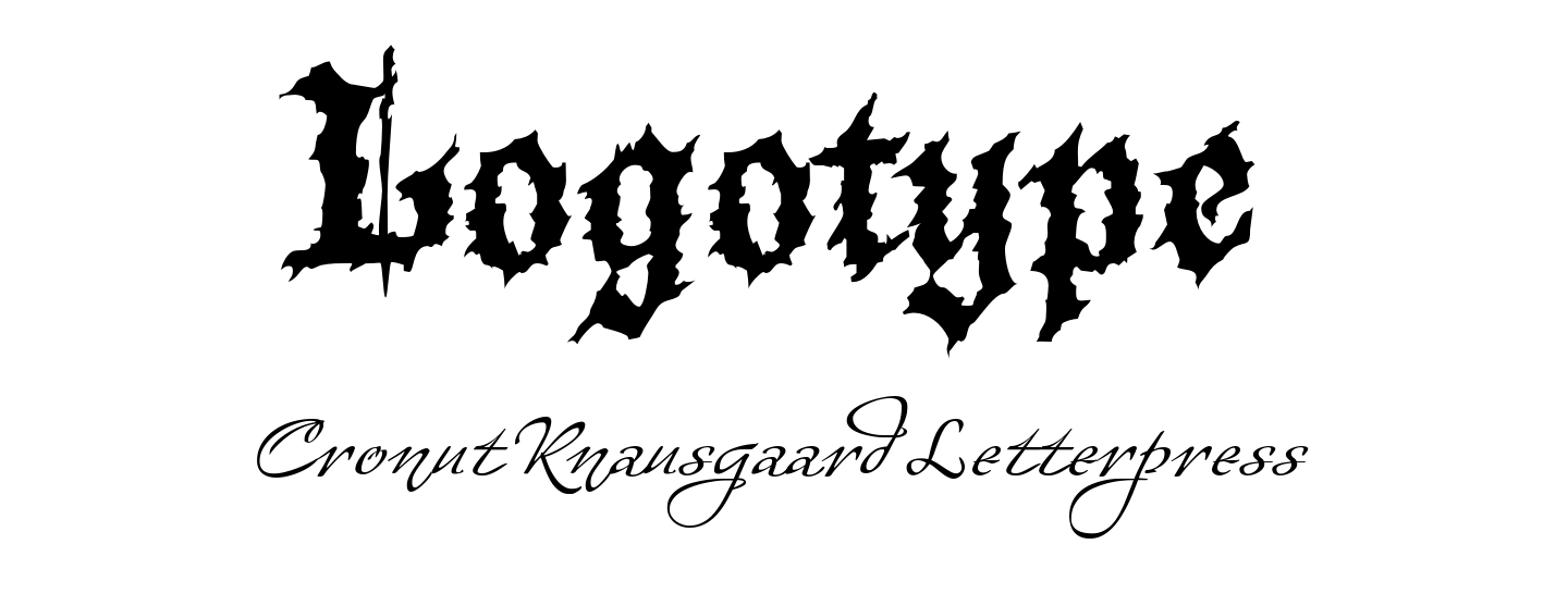 Logo Pair Lisboa Narrow Bold + Ruthenia Script Bold