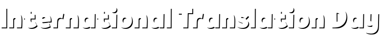 Text sample of font Tobi Greek Cyrillic Shadow