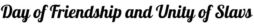 Text sample of font Lobster Regular