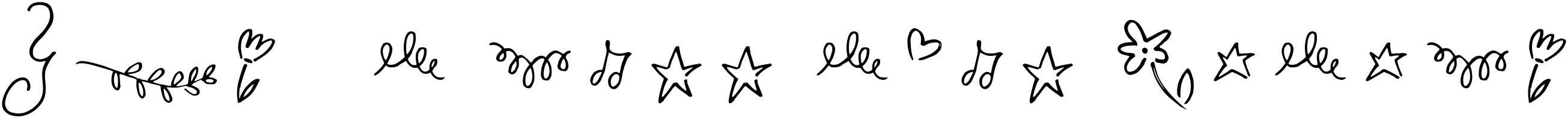 Text sample of font Madelyn Doodles