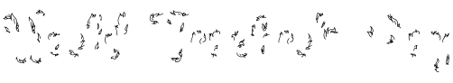Text sample of font Sensa Brush Flora