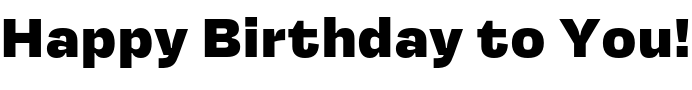 Text sample of font Startup Black