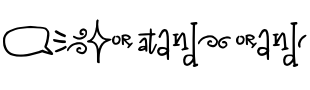 Text sample of Ukrainian font Milky River Cyrillic Symbols