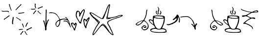Text sample of Ukrainian font Costa Blanca Symbols