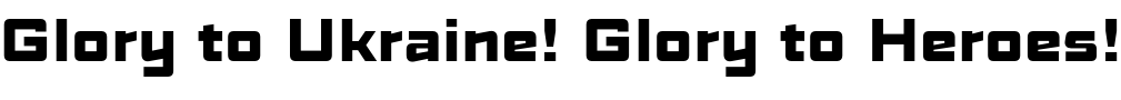 Text sample of Ukrainian font Enerhodar Black