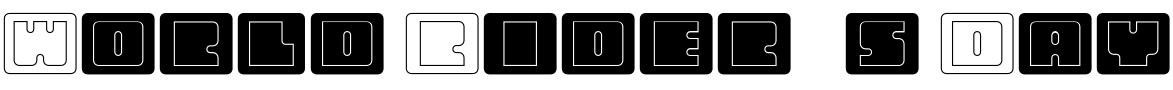 Text sample of font Oboe Outline Framed
