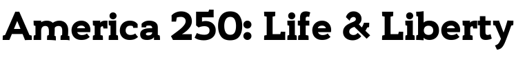 Text sample of font UMBA Slab Bold