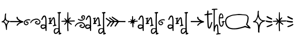 Text sample of Ukrainian font Milky River Cyrillic Symbols