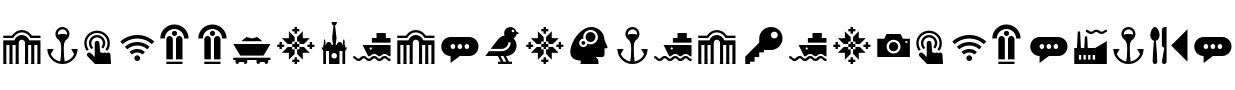 Text sample of Ukrainian font Mariupol Symbols