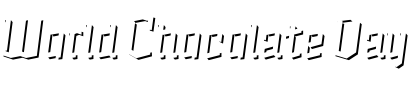 Text sample of font Alquitran Pro Shadow Regular