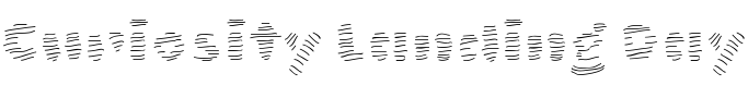 Text sample of font La Mona Pro Texture Hand Line